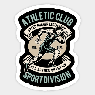 Athletic Club Sport Division Sticker